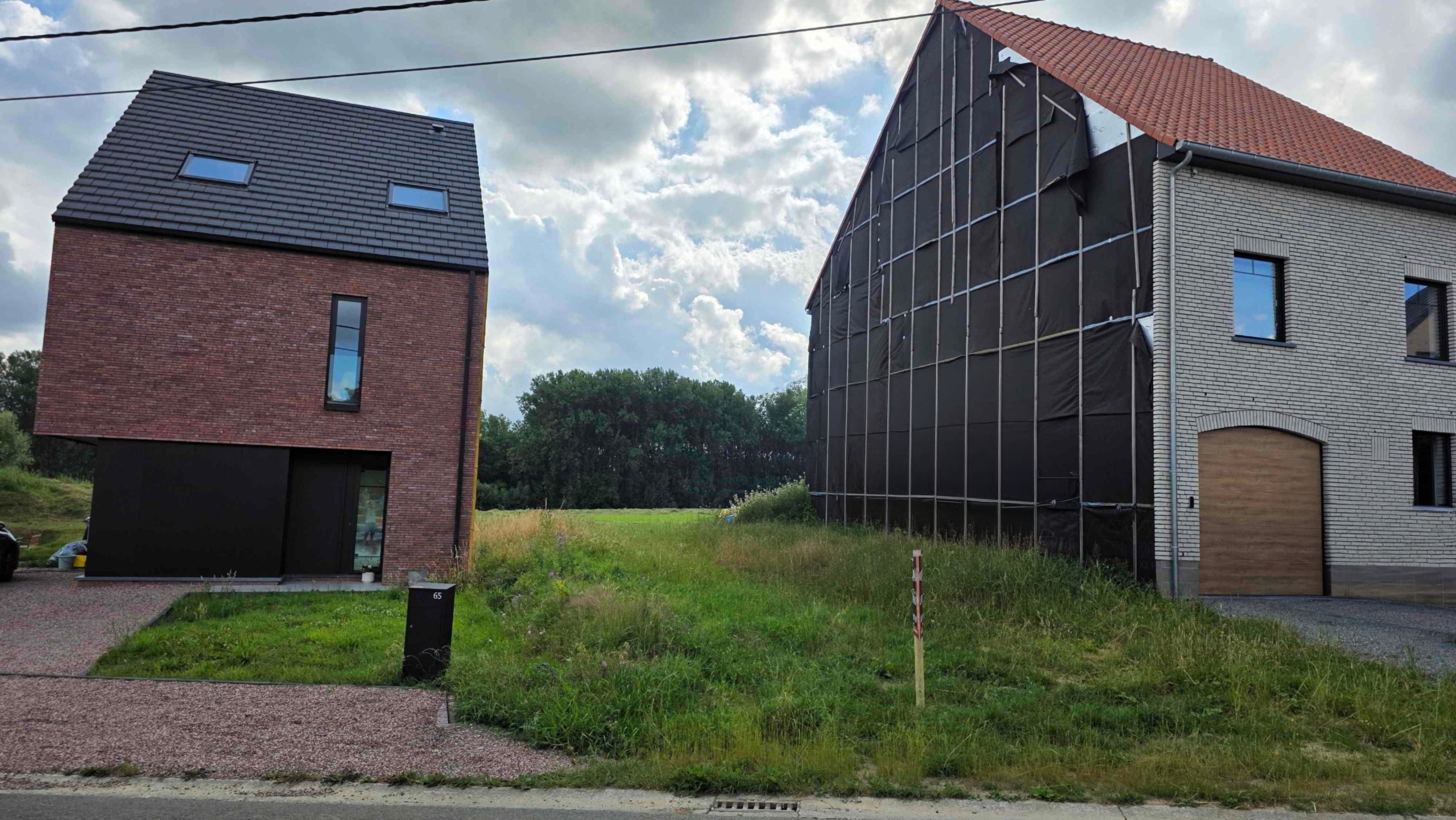 Rustig gelegen bouwgrond in landelijke omgeving
