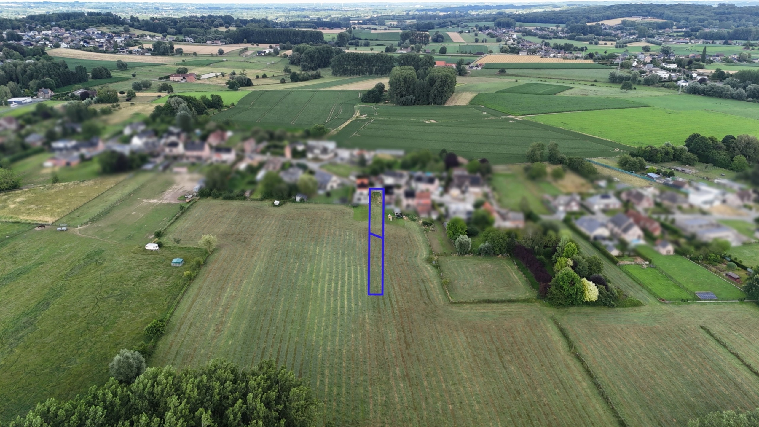 Rustig gelegen bouwgrond in landelijke omgeving